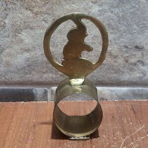 Vintage Brass Napkin Holder Ring